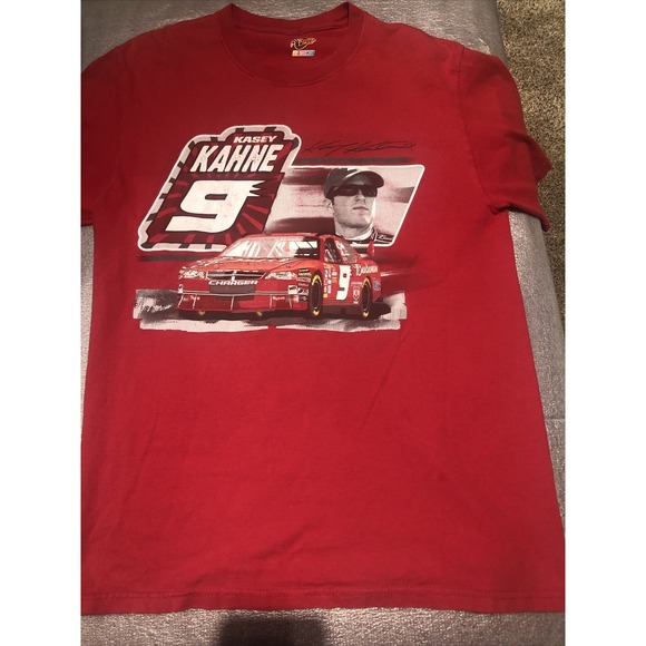Other - Kasey Khane Red Nascar‎ Tshirt Size Medium Short Sleeve Charger